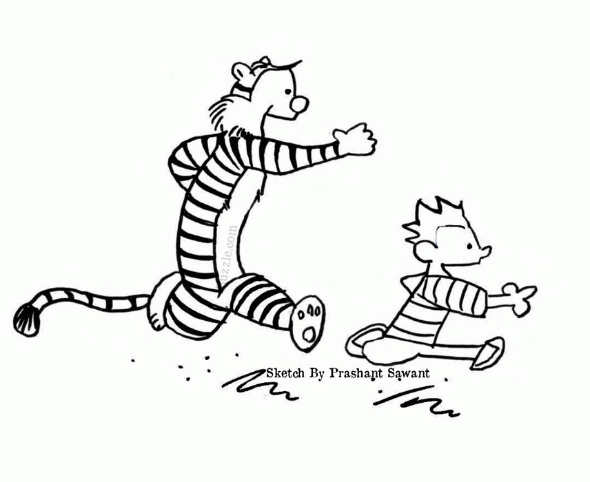 Best ideas about Calvin And Hobbes Coloring Pages
. Save or Pin Calvin And Hobbes Free Coloring Pages Coloring Home Now.