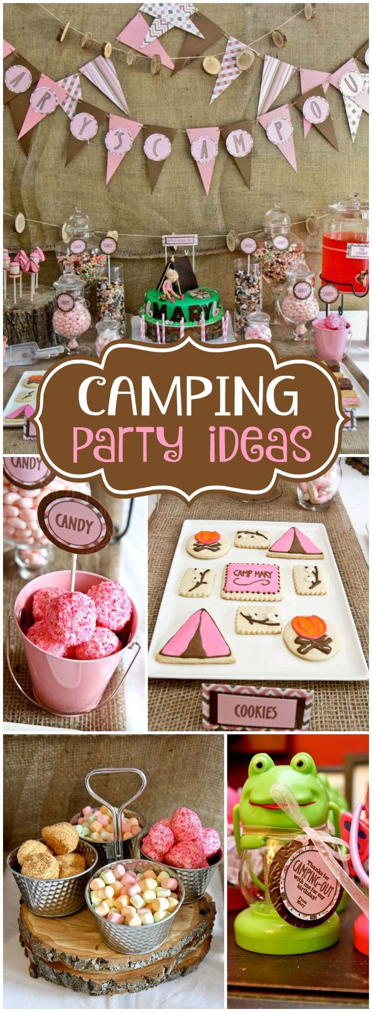 Best ideas about Camping Birthday Party
. Save or Pin 17 Best ideas about Girl Camping Parties on Pinterest Now.