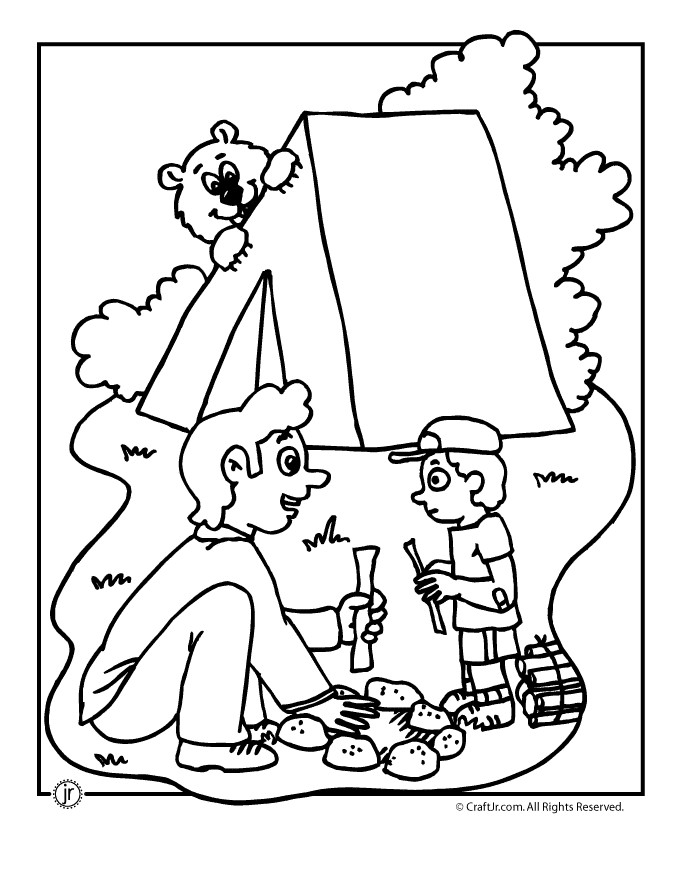 Best ideas about Camping Printable Coloring Pages
. Save or Pin Camp Activities Camping Coloring Pages Now.