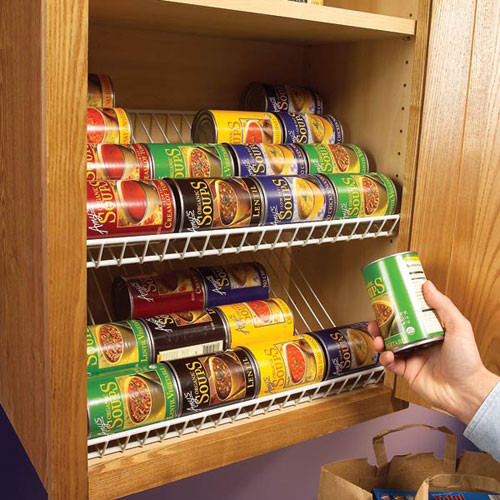 Best ideas about Can Organizer DIY
. Save or Pin Kitchen Storage Ideas That are Easy and Affordable Now.