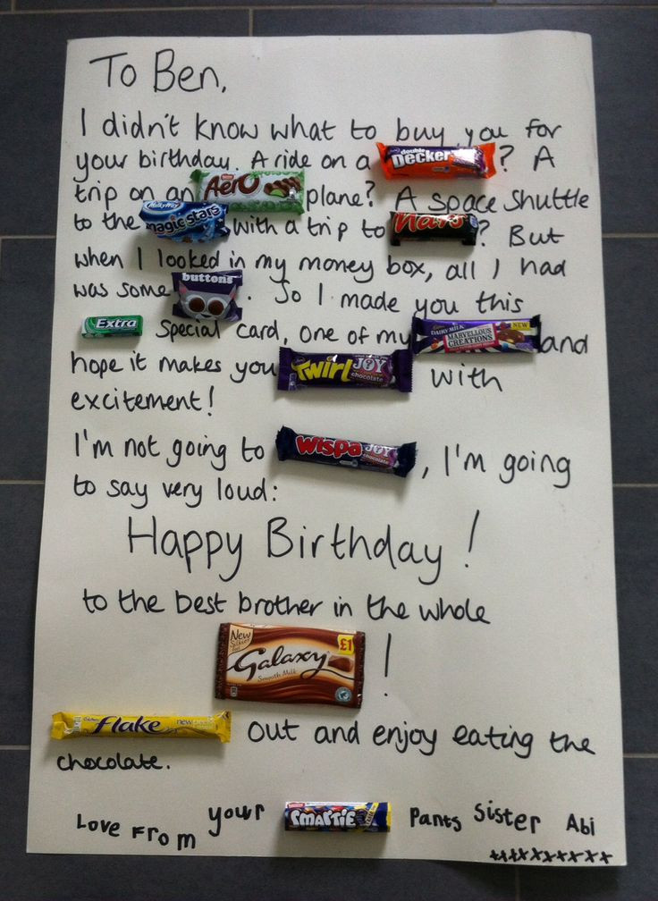 Best ideas about Candy Bar Birthday Card
. Save or Pin Chocolate Bar Birthday Card Now.