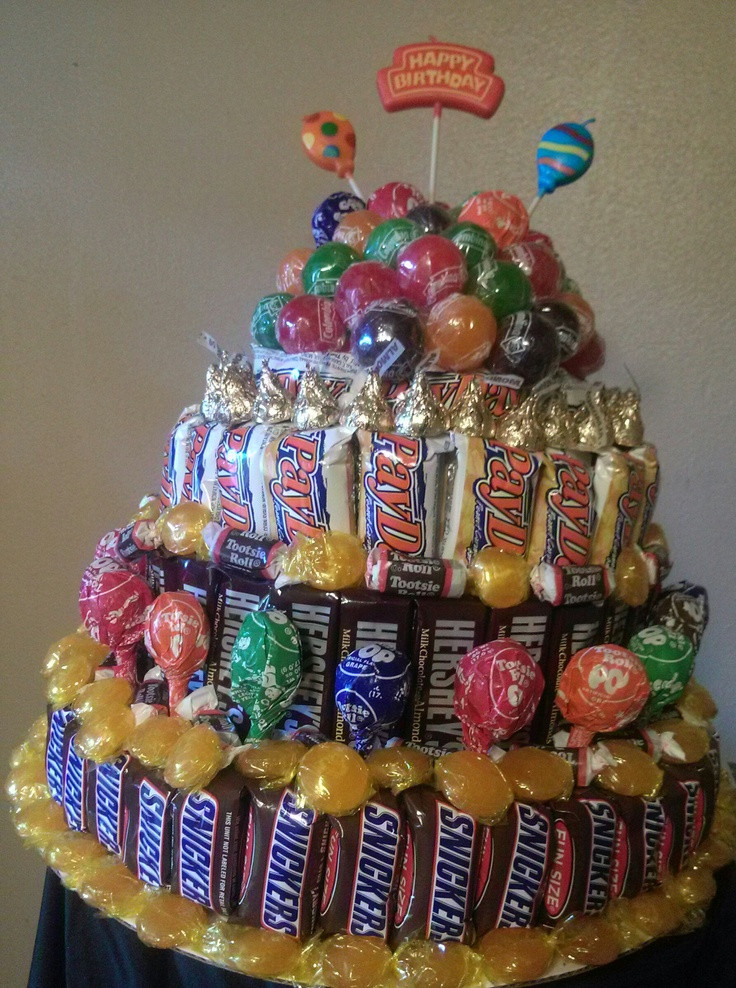 Best ideas about Candy Birthday Gifts
. Save or Pin 45 best images about Candy Cake on Pinterest Now.