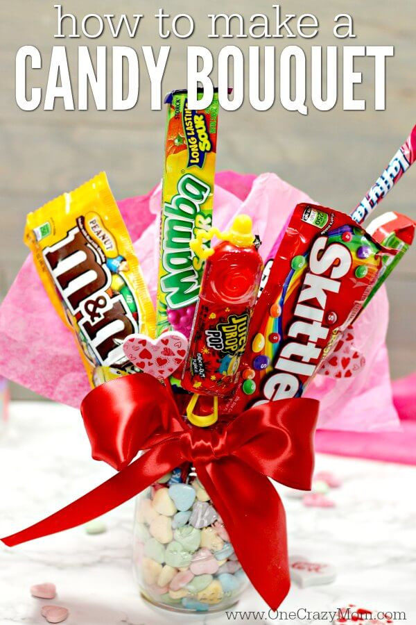 Best ideas about Candy Bouquet DIY
. Save or Pin Candy Bouquet DIY Easy Candy Gift Basket Candy Now.