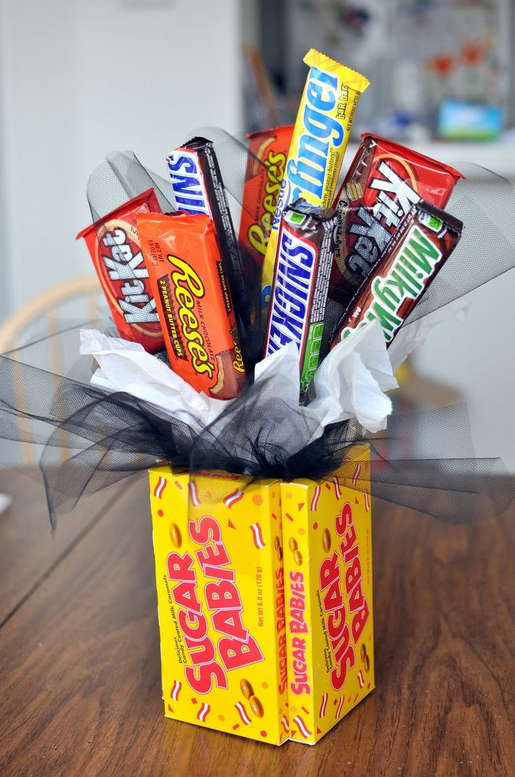 Best ideas about Candy Bouquet DIY
. Save or Pin Easy peasy beautiful DIY candy bouquet Now.