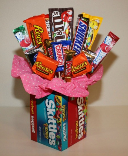 Best ideas about Candy Bouquet DIY
. Save or Pin DIY Candy Bouquet – Ida Skinner Now.