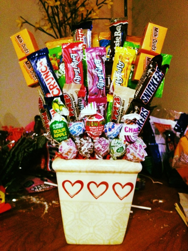 Best ideas about Candy Gift Basket Ideas
. Save or Pin 17 Best ideas about Candy Arrangements on Pinterest Now.