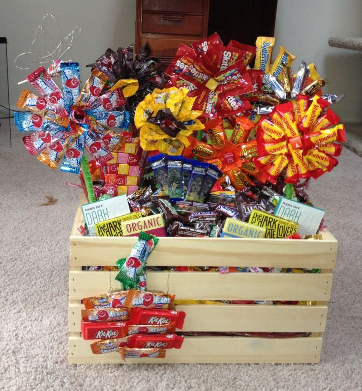 Best ideas about Candy Gift Basket Ideas
. Save or Pin Best 25 Candy baskets ideas on Pinterest Now.