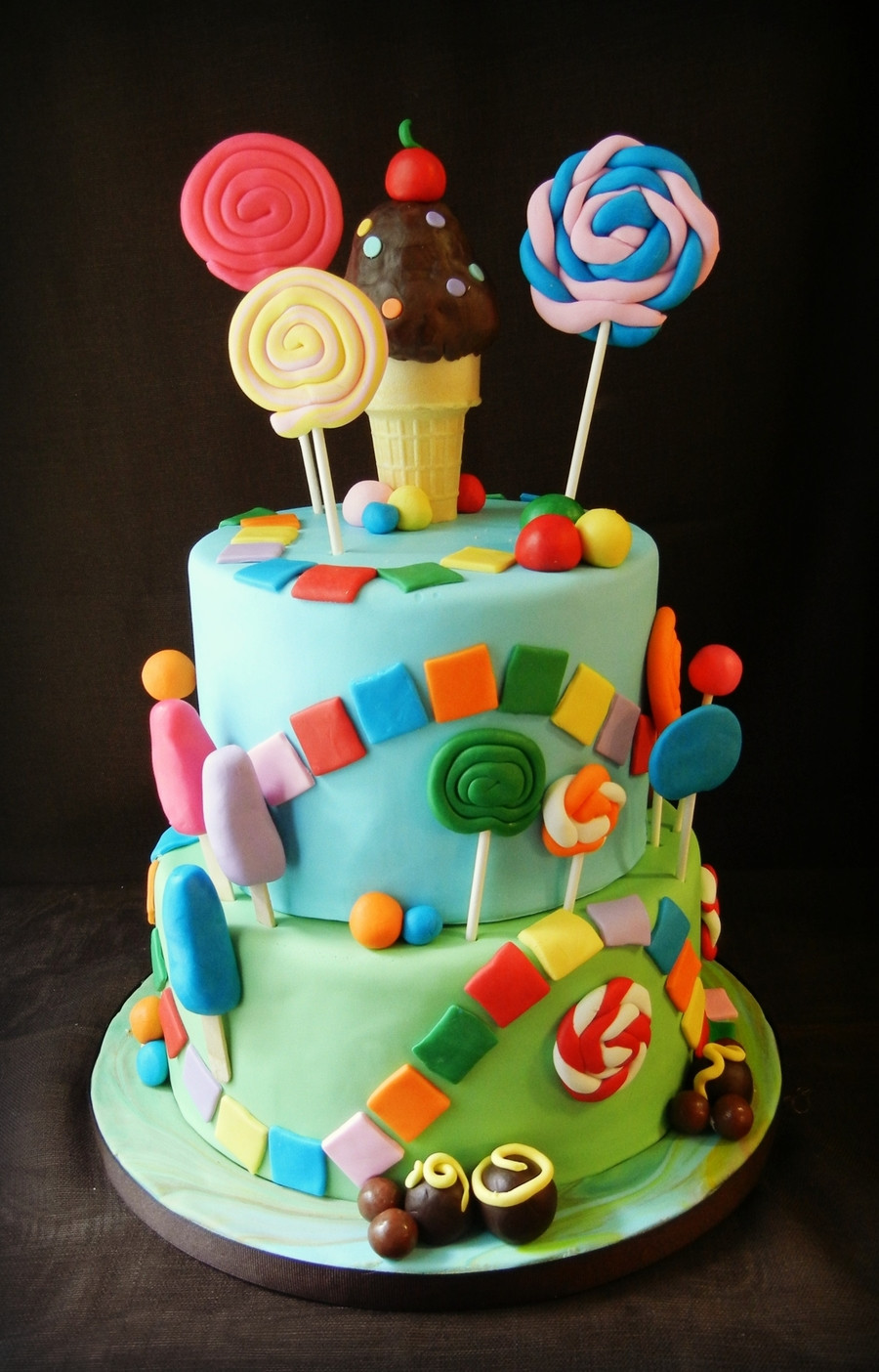 Best ideas about Candyland Birthday Cake
. Save or Pin Candy Land Cake CakeCentral Now.