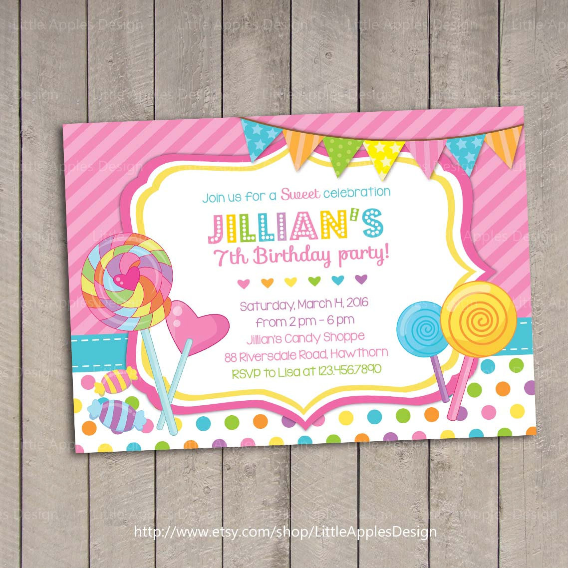 Best ideas about Candyland Birthday Invitations
. Save or Pin Lollipop Invitation Candyland Invitation Candyland Now.