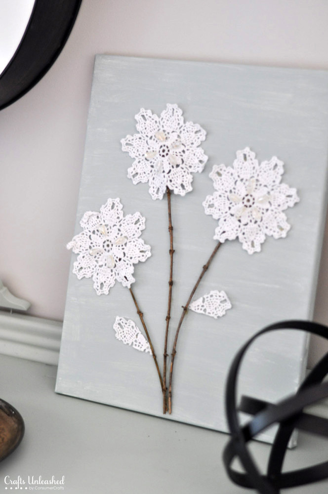 Best ideas about Canvas Art DIY
. Save or Pin DIY Canvas Wall Art Shabby Chic Flowers Crafts Unleashed Now.
