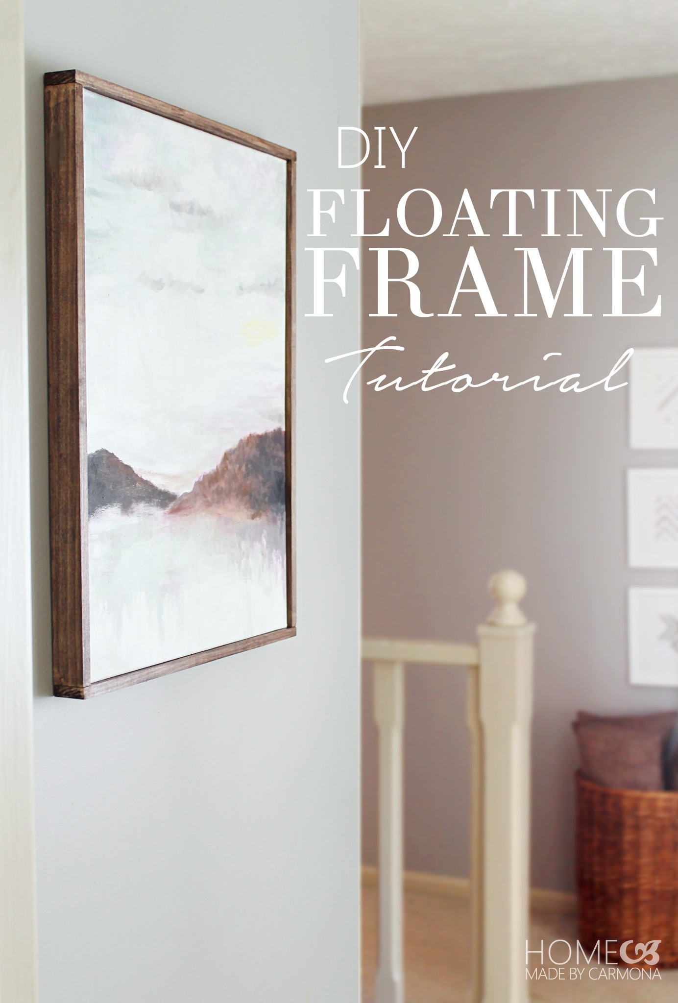 Best ideas about Canvas Frame DIY
. Save or Pin DIY Floating Frame Tutorial Now.