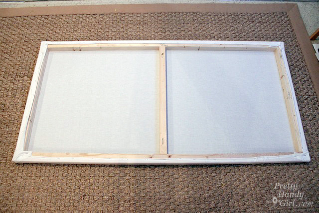 Best ideas about Canvas Frame DIY
. Save or Pin DIY a GIANT Artist Canvas Pretty Handy Girl Now.