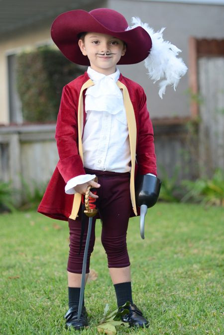 Best ideas about Captain Hook Costume DIY
. Save or Pin DIY Captain Hook Halloween Costume for Kids Now.