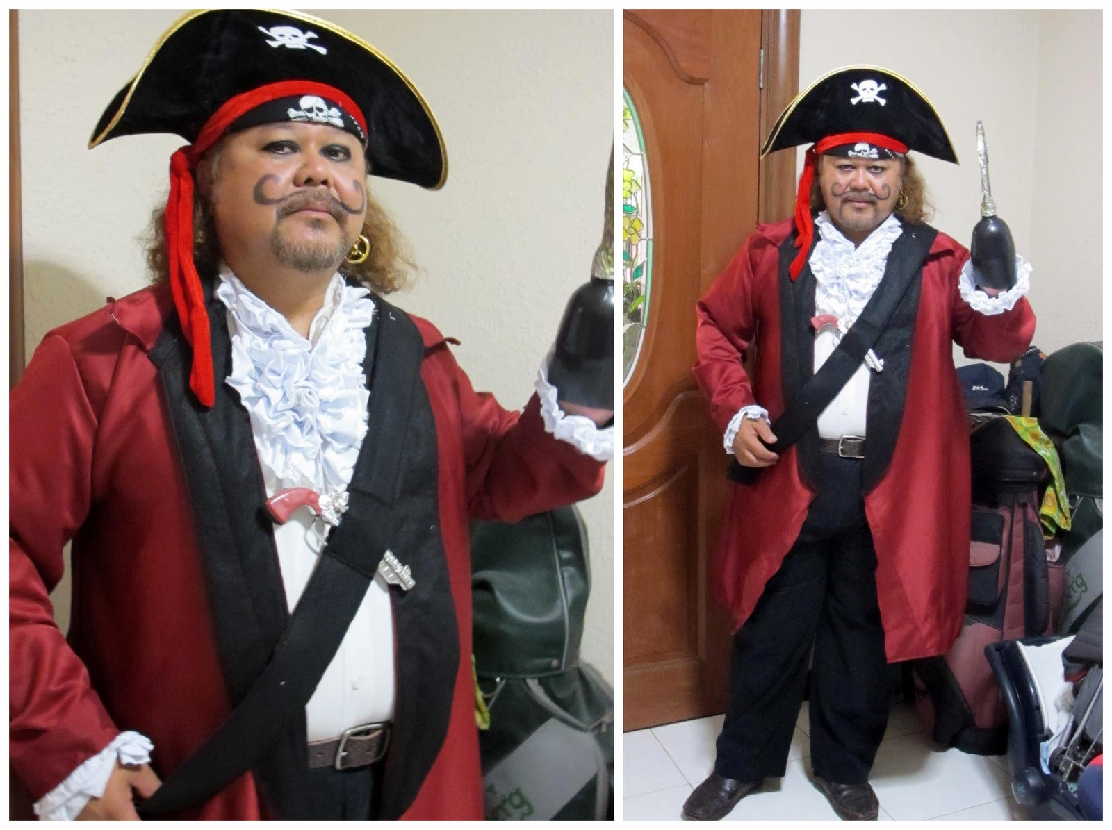 Best ideas about Captain Hook Costume DIY
. Save or Pin Rabbit The Penguin DIY Captain Hook Costume Now.