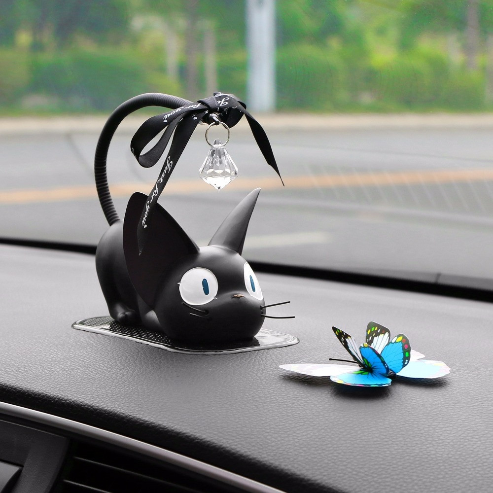 Best ideas about Car Accessories Gift Ideas
. Save or Pin Car Ornament Decoration Cat Butterfly Doll Automobiles Now.