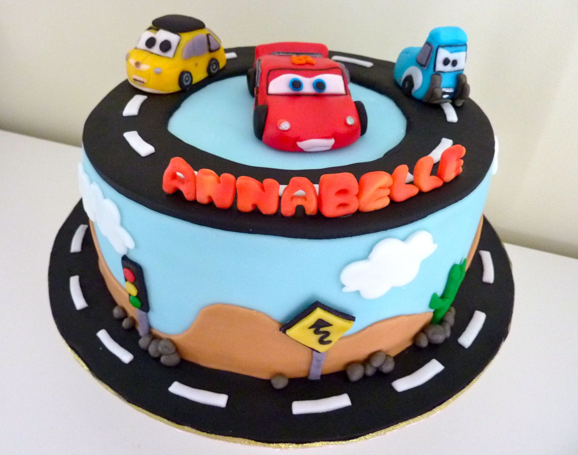 Best ideas about Car Birthday Cake
. Save or Pin Cars birthday cake & cake pops Now.