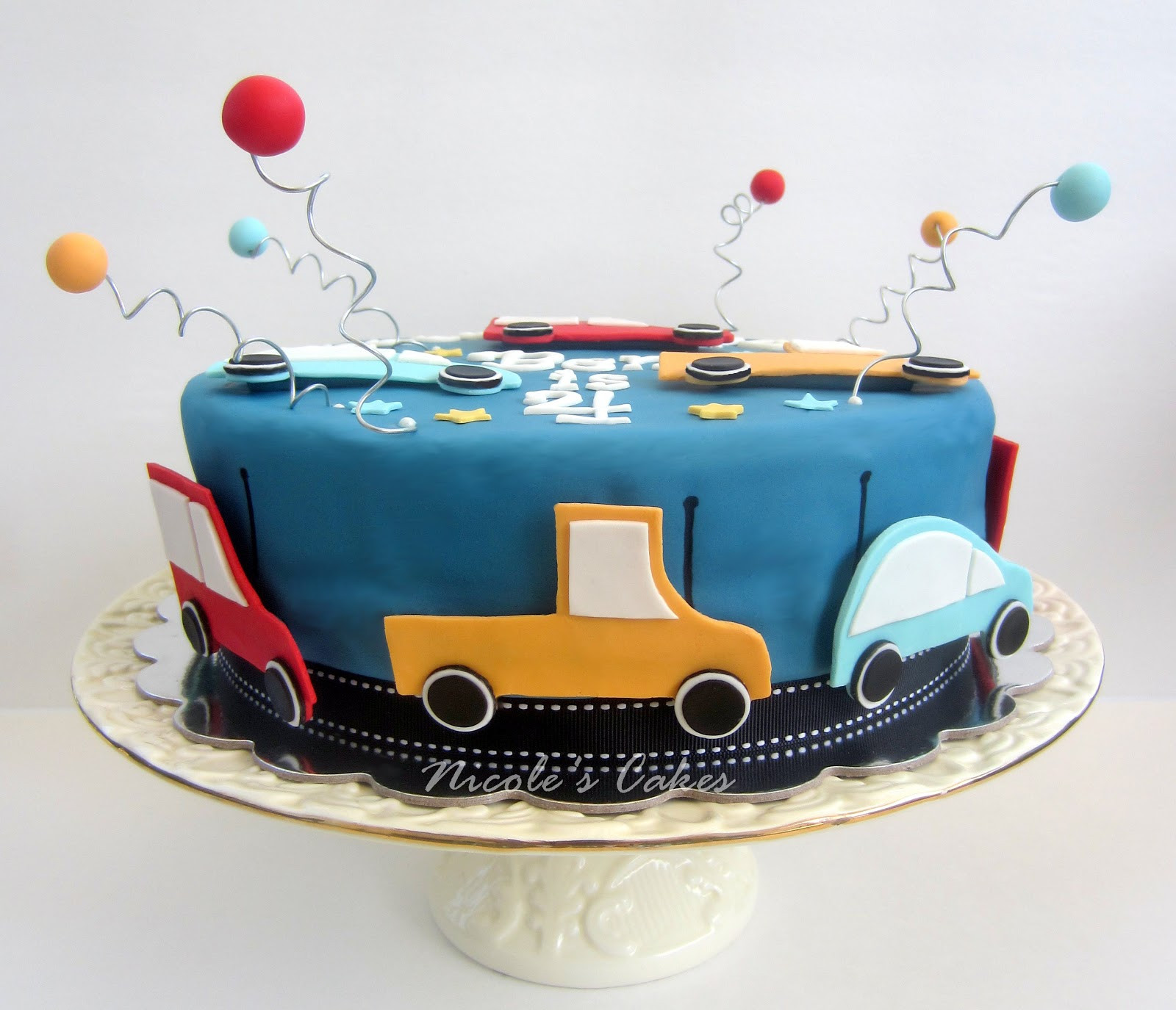 Best ideas about Car Birthday Cake
. Save or Pin Confections Cakes & Creations Car themed birthday cake Now.