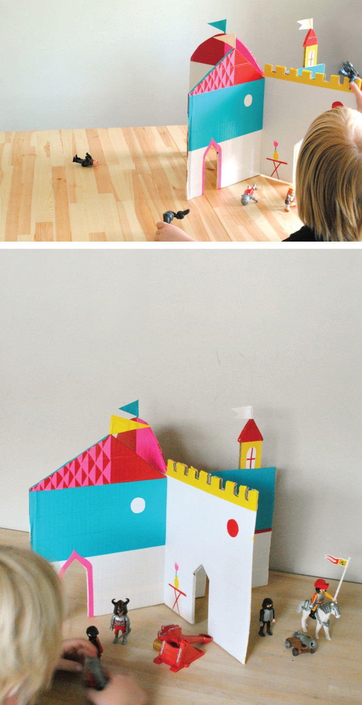 Best ideas about Cardboard Castle DIY
. Save or Pin Interlocking Cardboard Castle DIY Mer Mag Now.