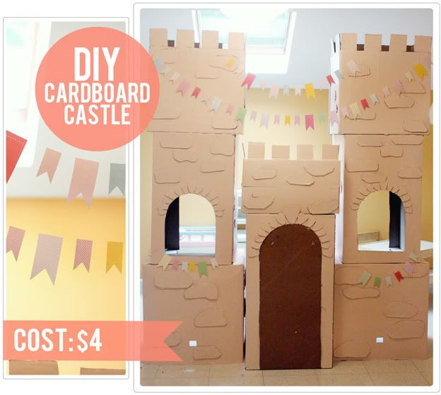 Best ideas about Cardboard Castle DIY
. Save or Pin DIY Cardboard Castle Tutorial – Cost $4 – At Home With Natalie Now.