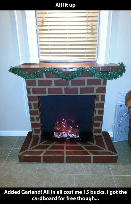 Best ideas about Cardboard Fireplace DIY
. Save or Pin 8 best Crafts Cardboard fireplaces images on Pinterest Now.