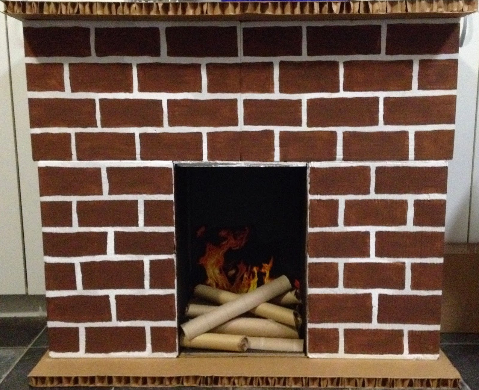 Best ideas about Cardboard Fireplace DIY
. Save or Pin Stick This DIY Cardboard Fireplace Now.