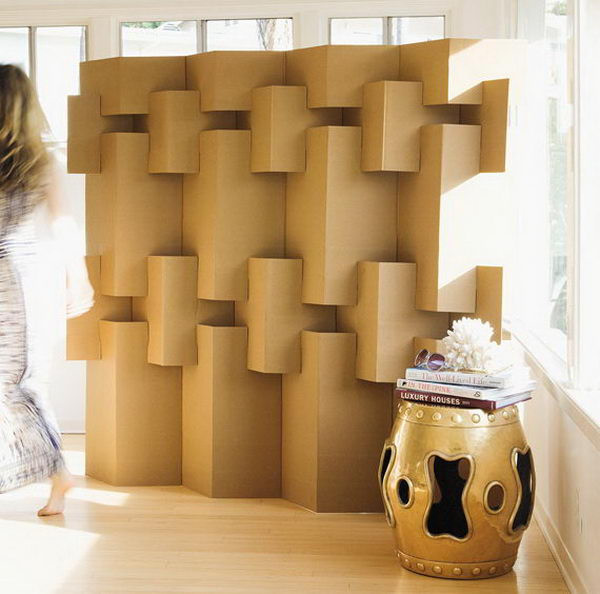 Best ideas about Cardboard Room Divider DIY
. Save or Pin 70 Cool Homemade Cardboard Craft Ideas Hative Now.