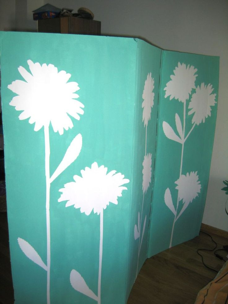 Best ideas about Cardboard Room Divider DIY
. Save or Pin Room Divider In da House Decorating Now.