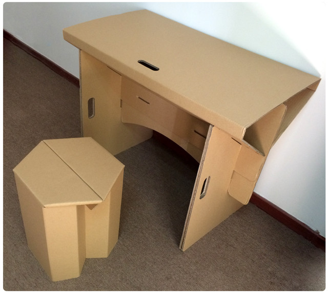 Best ideas about Cardboard Table DIY
. Save or Pin Diy cardboard furniture paper table with chair set Now.