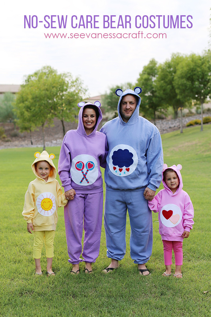 Best ideas about Care Bear Costumes DIY
. Save or Pin Halloween No Sew Care Bear Costumes See Vanessa Craft Now.