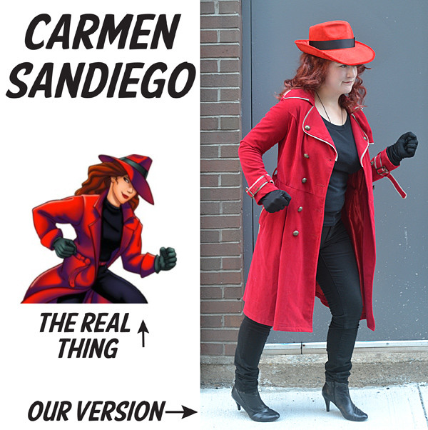 Best ideas about Carmen Sandiego Costume DIY
. Save or Pin DIY Costumes at The Garment District Garment District Now.