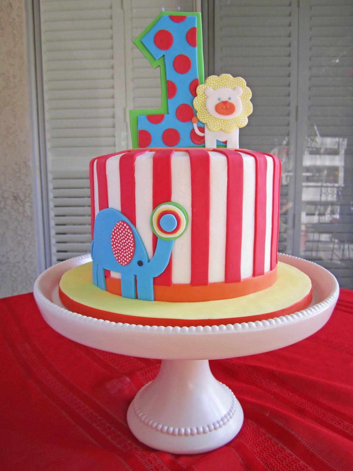 Best ideas about Carnival Birthday Cake
. Save or Pin Cakes by Sarah Baby Carnival Cake Now.