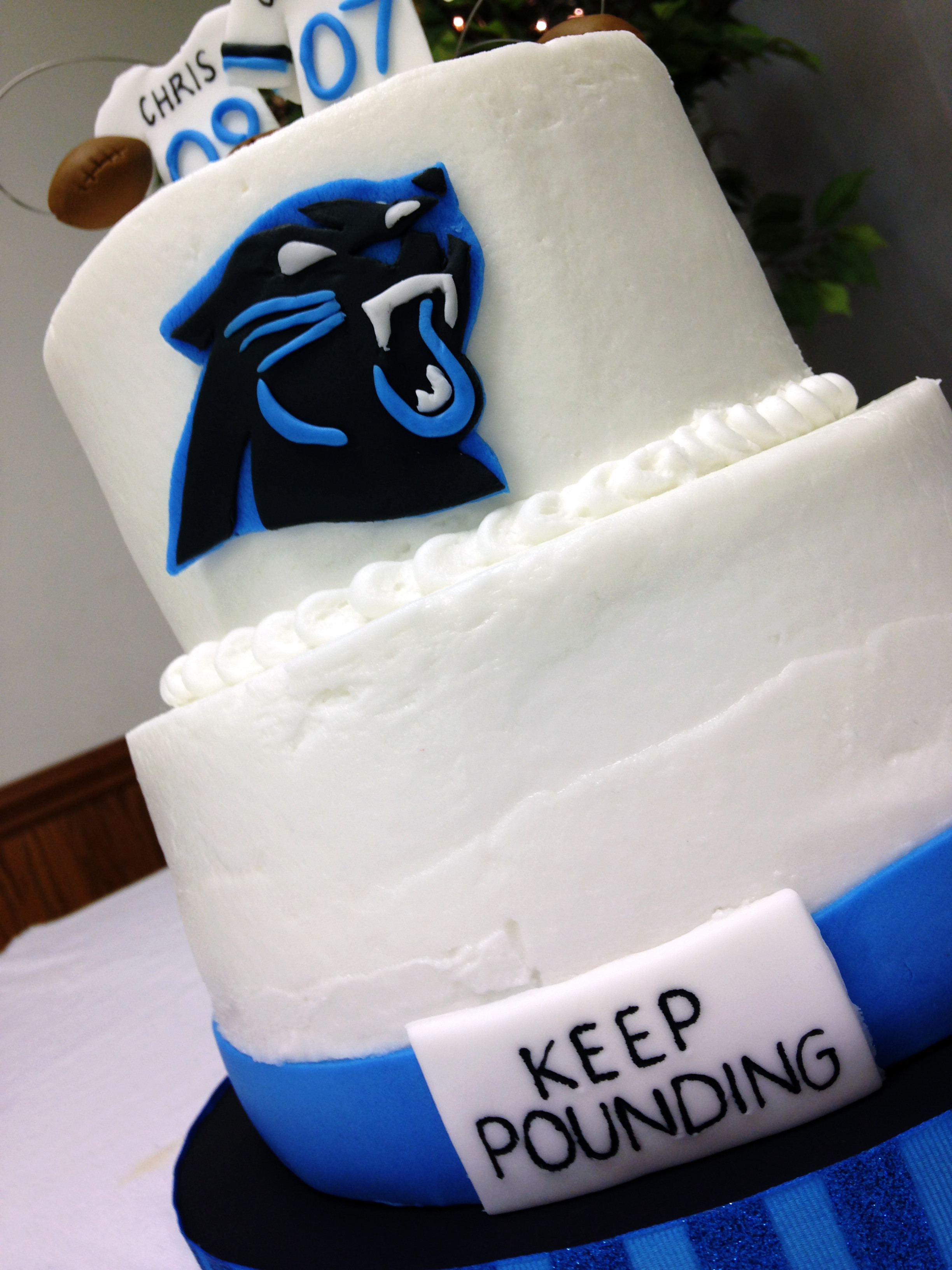 Best ideas about Carolina Panther Birthday Cake
. Save or Pin Carolina Panthers Cake Now.