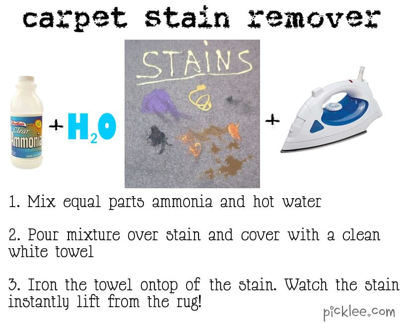 Best ideas about Carpet Stain Remover DIY
. Save or Pin 10 Remarkable DIY Cleaning Solutions Picklee Now.