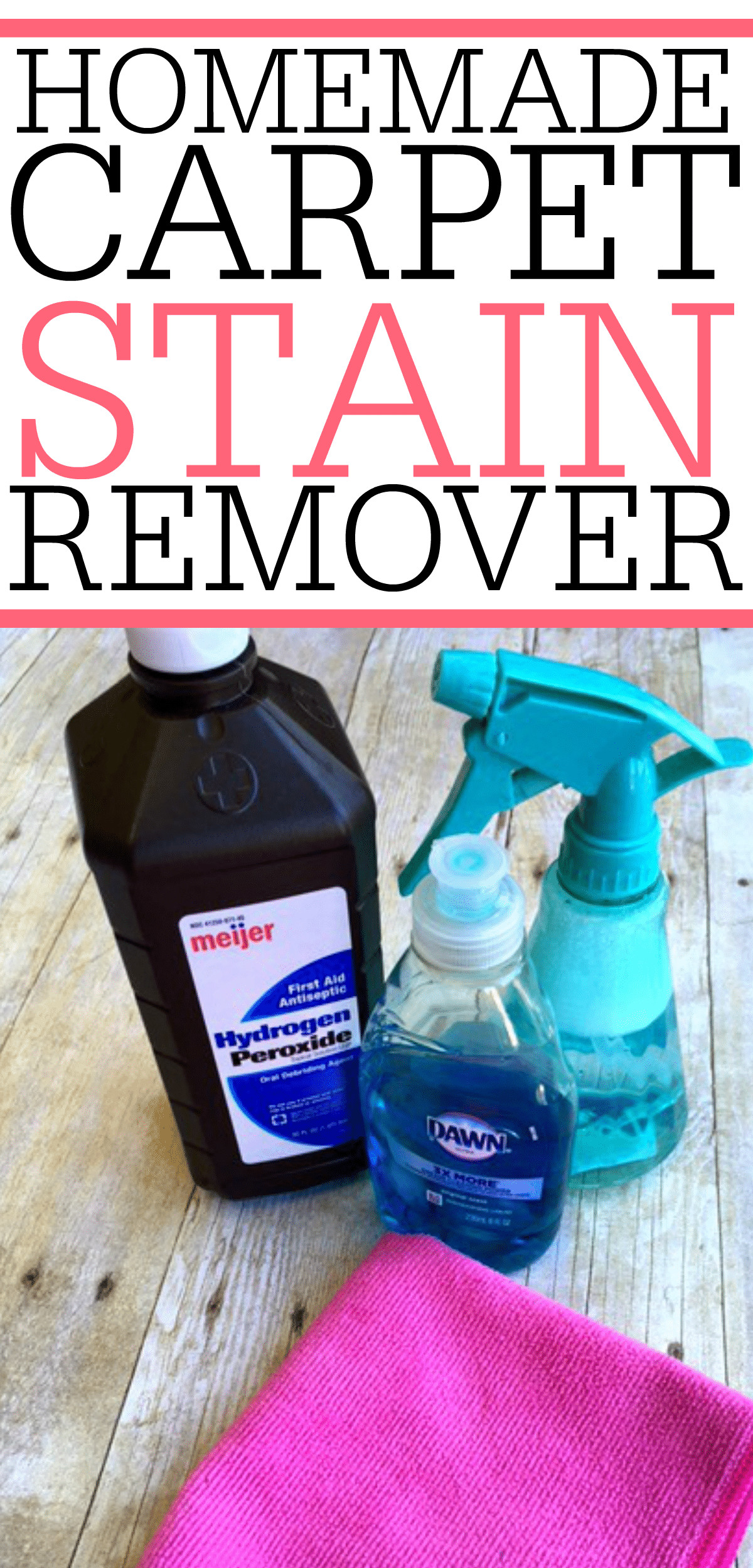 Best ideas about Carpet Stain Remover DIY
. Save or Pin Homemade Carpet Stain Remover Frugally Blonde Now.