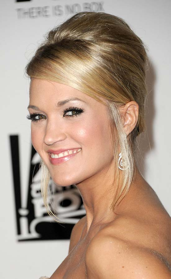 Best ideas about Carrie Underwood Updo Hairstyle
. Save or Pin 23 Most Beautiful French Twist Updo Hairstyles Now.