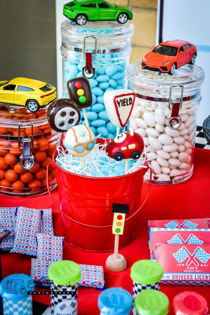 Best ideas about Cars Birthday Party
. Save or Pin Kara s Party Ideas Red & Blue Race Car Birthday Party Now.