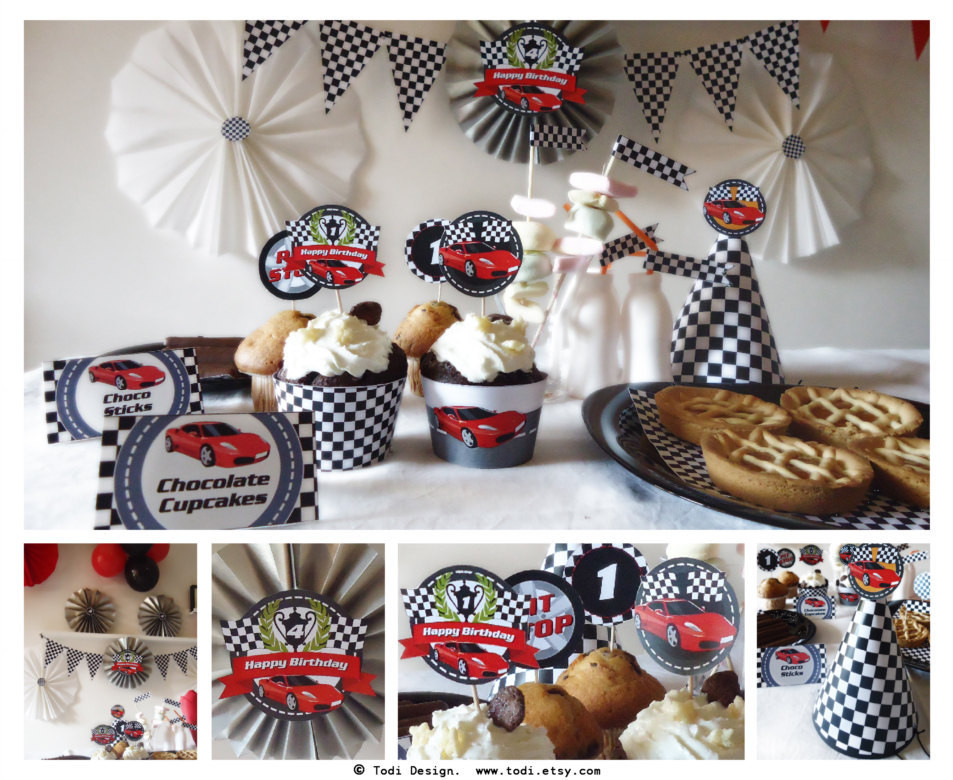 Best ideas about Cars Birthday Party
. Save or Pin Race Car Birthday Party Printables INSTANT DOWNLOAD Now.