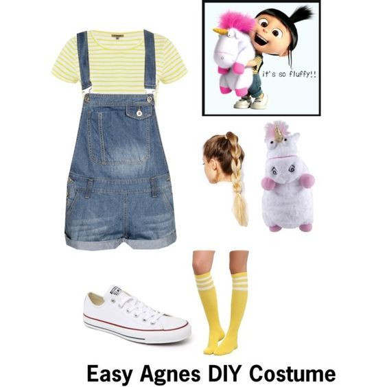 Best ideas about Cartoon Costumes DIY
. Save or Pin Agnes from Despicable Me DIY Costume Now.