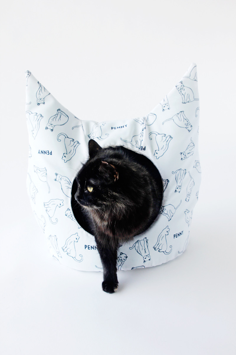 Best ideas about Cat Bed DIY
. Save or Pin FREE Cat Bed Sewing Pattern see kate sew Now.