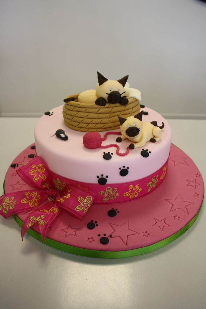 Best ideas about Cat Birthday Cake
. Save or Pin 1000 images about Cat Cakes on Pinterest Now.