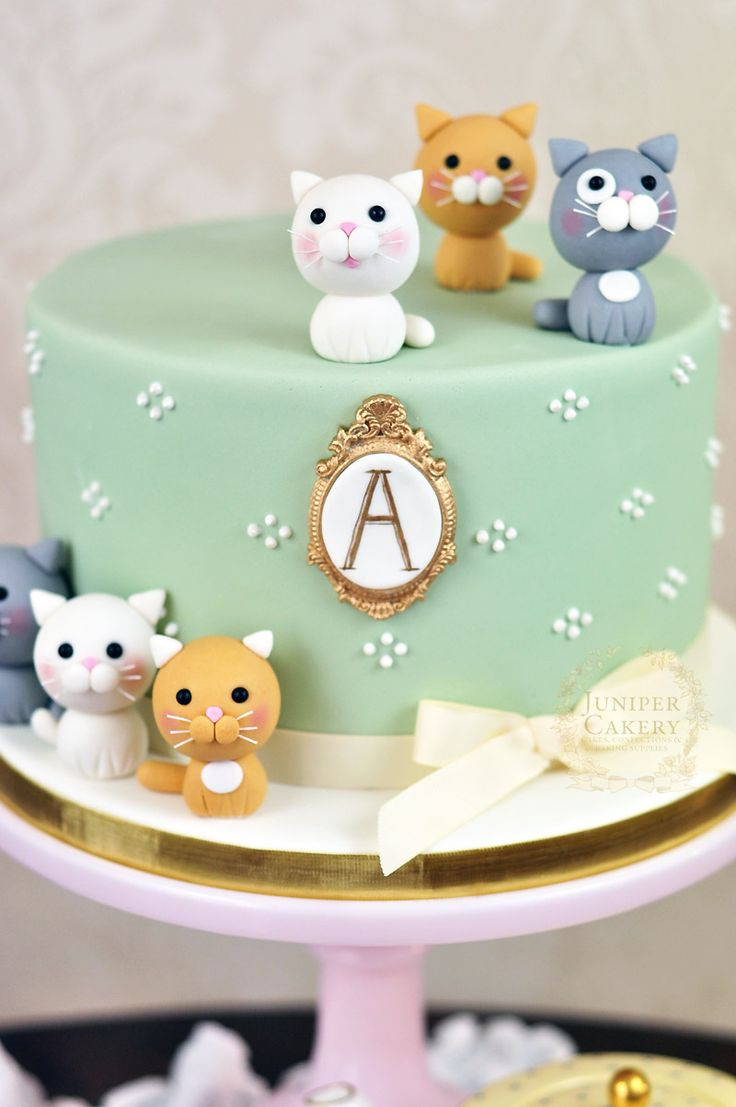 Best ideas about Cat Birthday Cake
. Save or Pin Best 25 Cat cakes ideas on Pinterest Now.