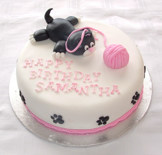 Best ideas about Cat Birthday Cake
. Save or Pin Themed Cakes Birthday Cakes Wedding Cakes Cat Themed Cakes Now.