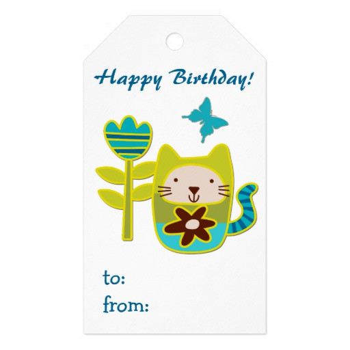 Best ideas about Cat Birthday Gifts
. Save or Pin Cute Kitty Cat Birthday Gift Tags Now.