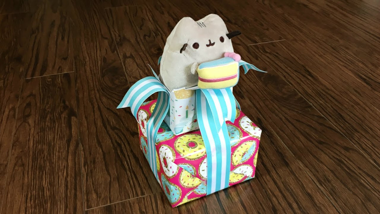 Best ideas about Cat Birthday Gifts
. Save or Pin Pusheen The Cat Birthday Gift Wrapping Idea Gift Now.