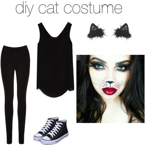 Best ideas about Cat Costume DIY
. Save or Pin Diy cat costume by V Now.