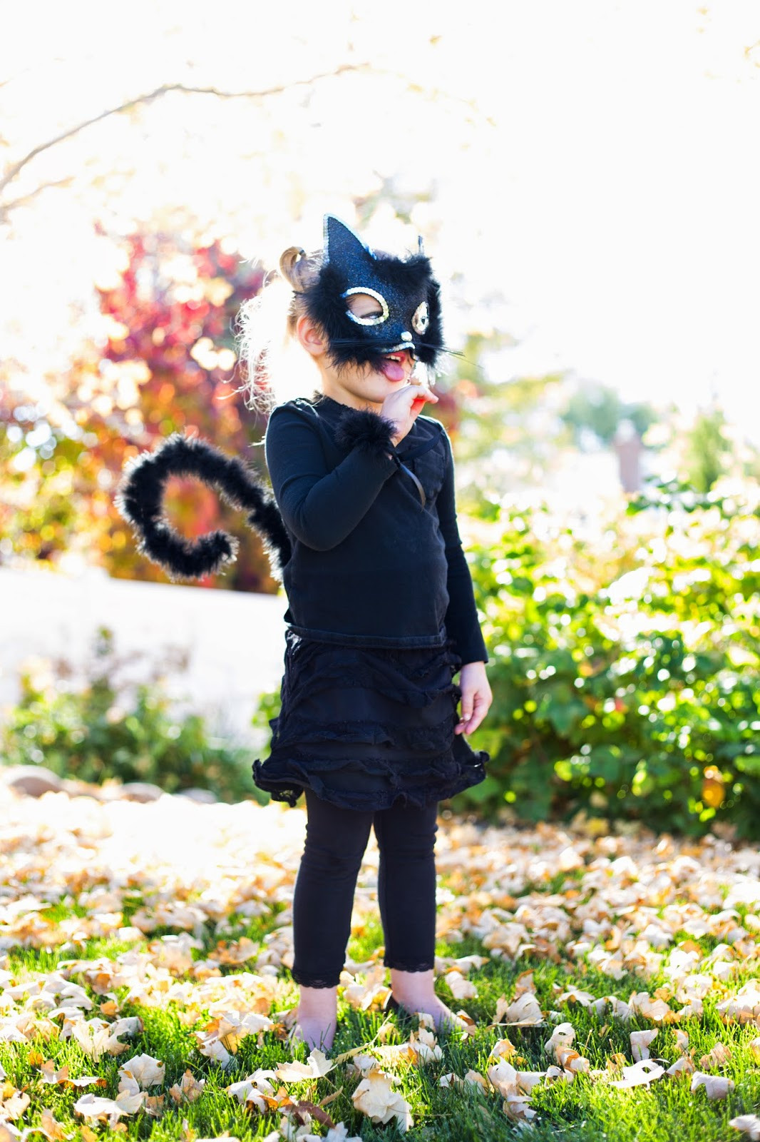 Best ideas about Cat DIY Costume
. Save or Pin do it yourself divas Little Girl Cat Costume for Halloween Now.