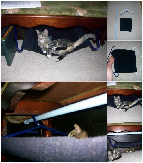 Best ideas about Cat Hammock DIY
. Save or Pin 20 Purrfect DIY Projects for Cat Owners Page 2 of 2 Now.