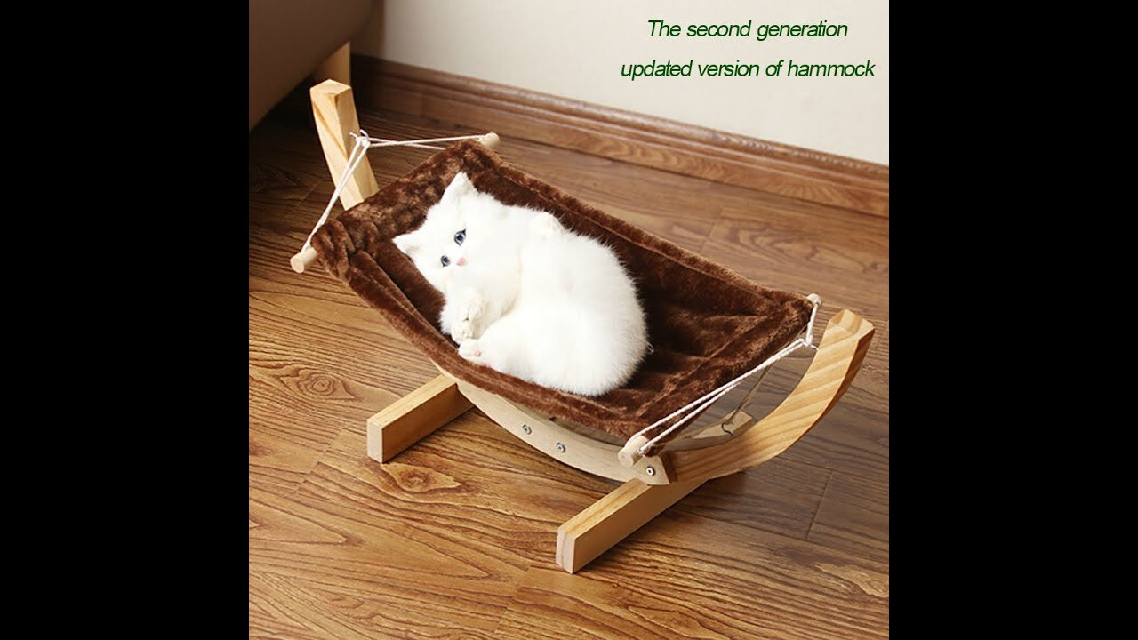 Best ideas about Cat Hammock DIY
. Save or Pin DIY cat hammock cardboard box Now.