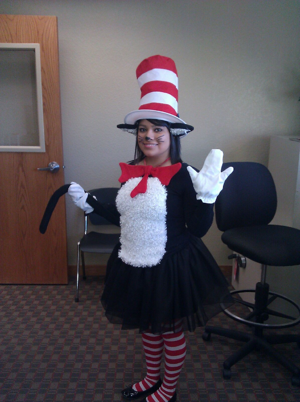 Best ideas about Cat In The Hat Costume DIY
. Save or Pin Cat in the hat costume for Halloween Now.