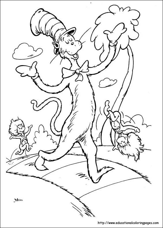 Best ideas about Cat In The Hat Printable Coloring Pages
. Save or Pin Coloring Pages For Kids Dr Seuss coloring pages Now.